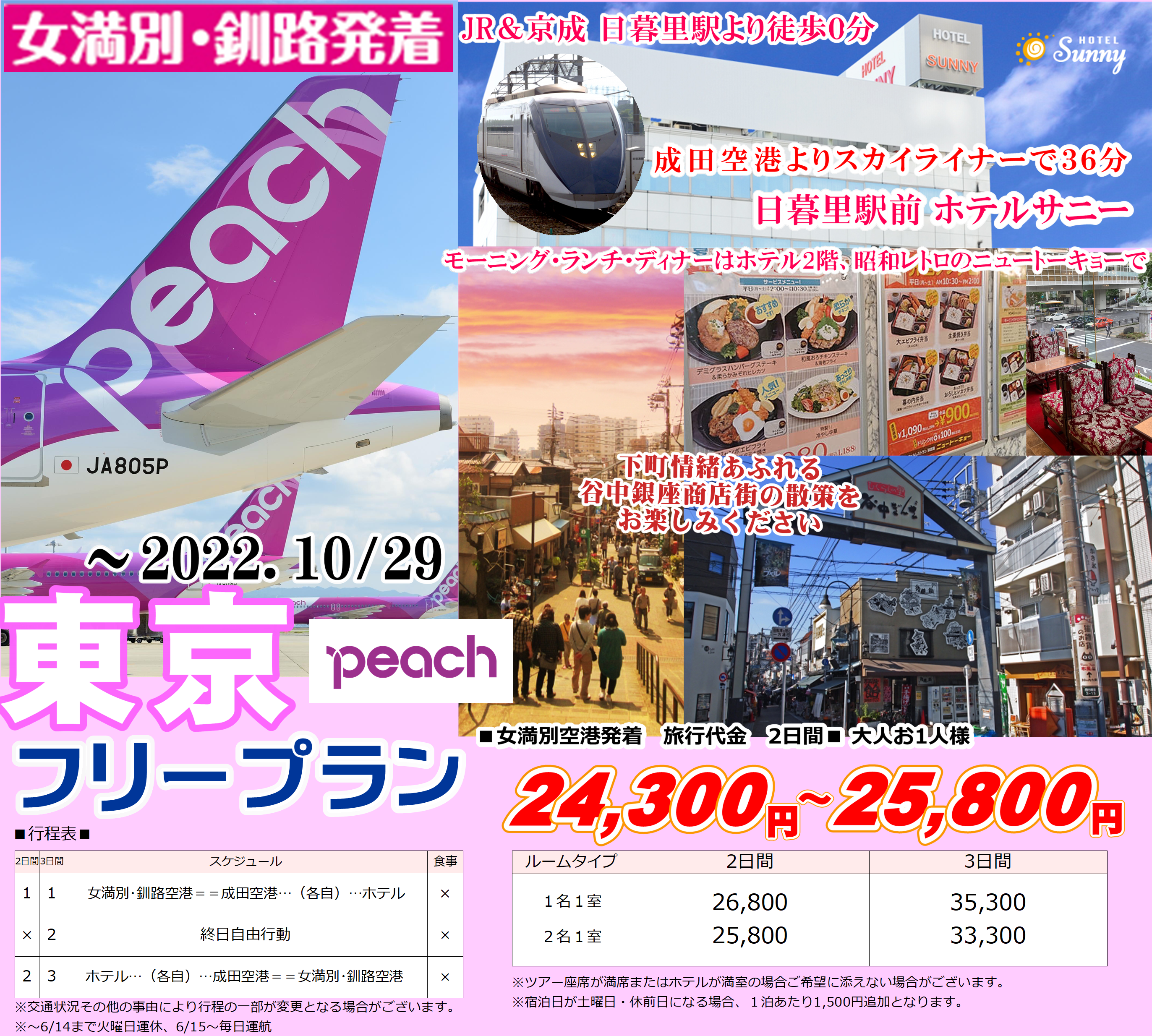 Peach 東京フリープラン