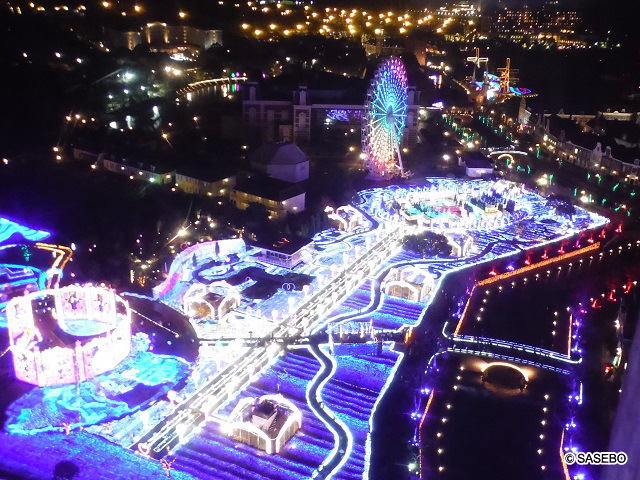 世界最大の輝き「光の王国」イルミネーション&長崎100万$の夜景!憧れのハウステンボスと異国情緒漂う長崎 4日間